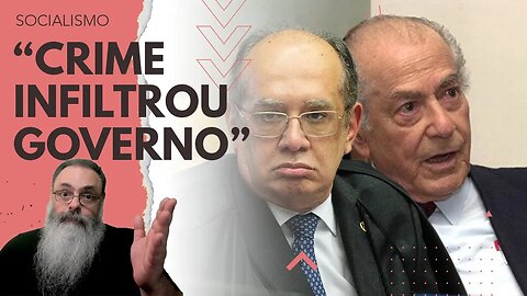 GILMAR MENDES reconhece que o CRIME ORGANIZADO se INFILTROU, resta RECONHECER a CULPA do STF NISSO