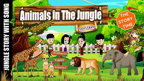 The Jungle book songs for kids __ Animals and jungle songs __ Kafu Kids TV