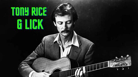 Tony Rice "G major lick" Free acoustic guitar lesson