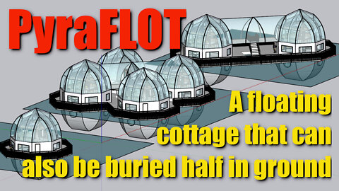 PyraFLOT: a floating cottage that helps you when local flooding or tsunami happens