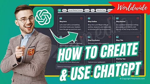 How to Create ChatGPT Account Worldwide ✅ AI ChatGPT Sign Up For Free