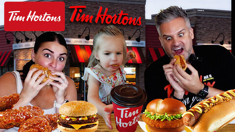 Brits Try [TIM HORTONS] for the first time!