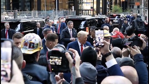 Union Workers Cheer Trump In NYC!