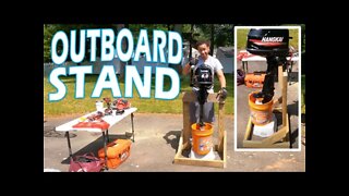 Outboard Motor Stand Build