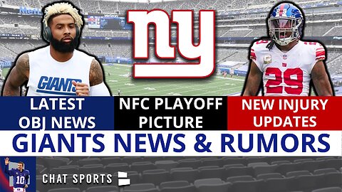 REPORT: Odell Beckham WANTS TO BE A GIANT | Xavier McKinney Update & New York Giants Playoff Picture