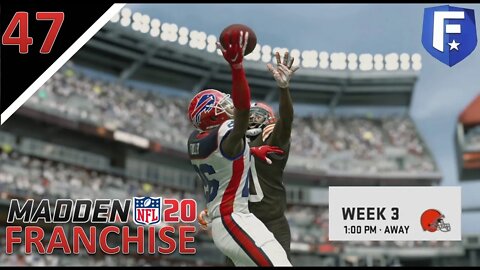 Late Game Antics & Odell's Big Game l Madden 20 Bills Franchise [Y3:W3] @ Browns l Ep.47