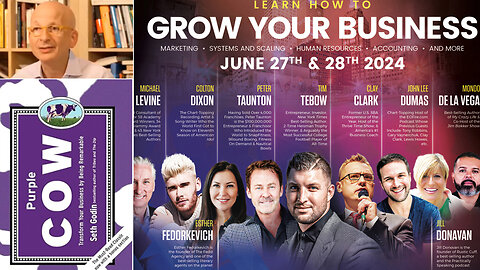 Seth Godin | Logo Versus Brand | Practical & Powerful Moves for Enhancing Your Brand + Interview With Seth Godin + Tim Tebow Joins Clay Clark's June 27-28 2-Day Interactive Business Growth Workshop (29 Tickets Remain)!!!