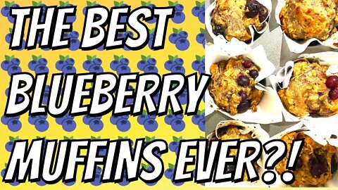 I CAN’T STOP EATING These Blueberry Muffins - And They’re *Actually* Healthy!