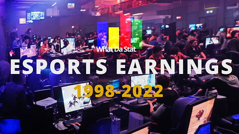 Esports Earnings 1998-2022 by Country, Game and Team