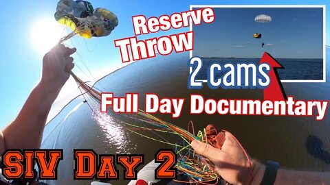 More things you did not know about paramotor wings and reserves - Reserve Throw in SIV course