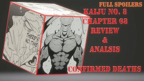Kaiju No. 8 Chapter 68 - Full Spoilers Review & Analysis - Things Dead and Things Not So Dead