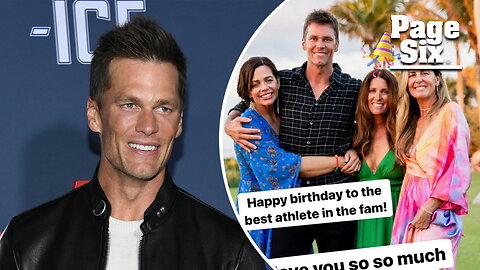 Tom Brady posts rare photos with all 3 sisters for sibling's birthday