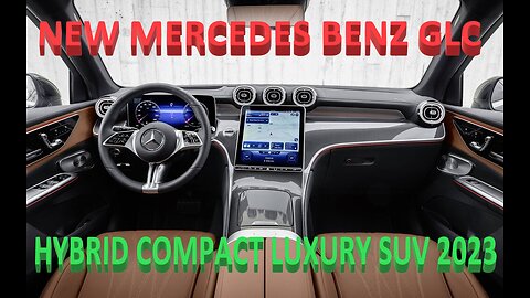 NEW MERCEDES BENZ GLC PLUG IN HYBRID COMPACT LUXURY SUV 2023 #mercedes #benz #glc