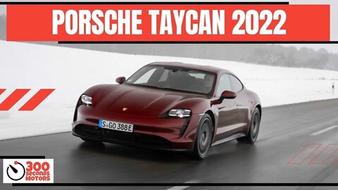 PORSCHE TAYCAN Cherry Metallic 100% Electric the new version