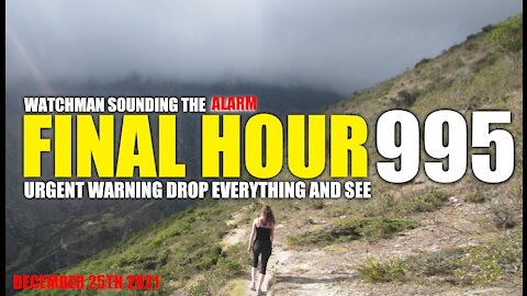 FINAL HOUR 995 - URGENT WARNING DROP EVERYTHING AND SEE - WATCHMAN SOUNDING THE ALARM