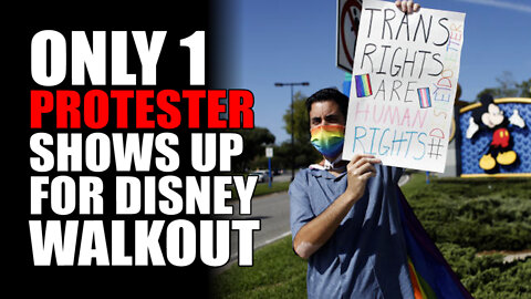 Only 1 Protester Shows up for Disney Walkout