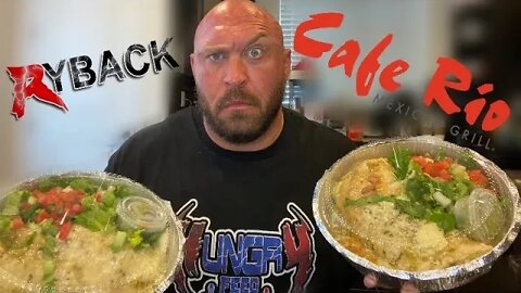Cafe Rio Mexican Grill Burrito Food Review - Ryback It’s Feeding Time