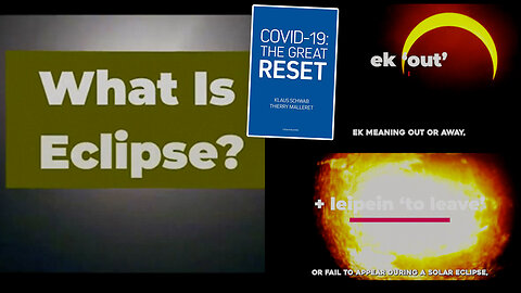 April 8th 2024 | What Does Eclipse Mean? Eclipse = Ek (Out or Away) + Leipein (Leave) Homeland Security On April 8th Preparations? 77 April 8th Facts: NASA Serpent Deity Mission, Red Heifers & CERN Restarting Hadron Colliders, Etc.