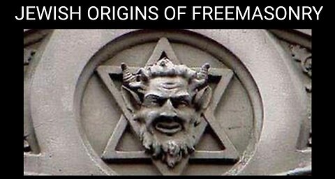 Jewish Origins of Freemasonry. Hardcore Hidden History. A Secret Society Within a Secret Society