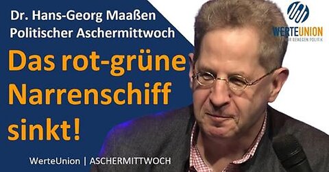 Dr. Maaßen: Das Narrenschiff sinkt | Rede vom politischen Aschermittwoch