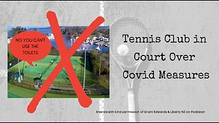 Tennis Club in Court Over Covid Measures