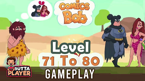 Comics Bob - Puzzle Game All Levels 71 - 80 ⛳ Android Gameplay Walkthrough