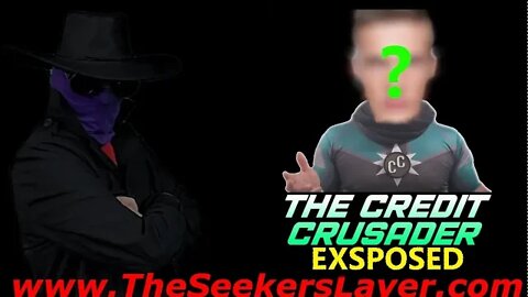 Exposing The Credit Crusader! Addressing the mask & Dr. Denied