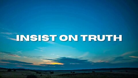 LIVESTREAM 8:00pm ET – Insist on Truth – Sequel – Fall of the Cabal Parts 4-5-6