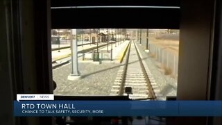 RTD has two telephone town halls today on safety & security