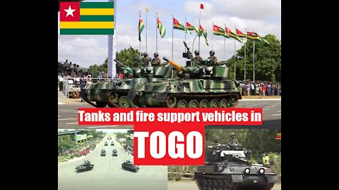 Tanks and fire support vehicles in TOGO