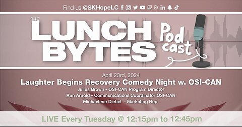 LB - April 23rd - Laughter Begins Recovery Comedy Night w. OSI-CAN