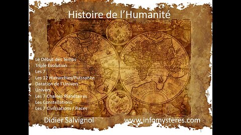 11 - Histoire de l'Humanité (Cours sur l'ésotérisme)