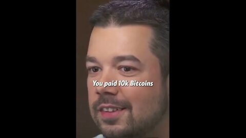 10 000 bitcon for one pizza (btc, bitcoin, ctypto, stock market, memes, reaction #shorts