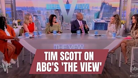 Tim Scott CRUSHES it on The View: 'Yesterday's Exception is Today's Rule'