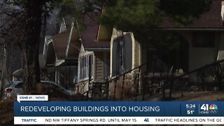 Redeveloping buildings into houses