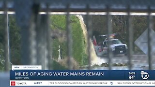 Miles of aging water lines remain in San Diego