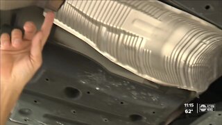 Crooks targeting catalytic converters in certain Prius models