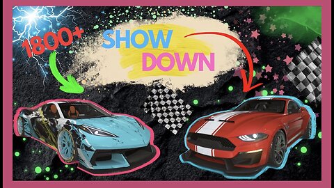 Championship ShowDown Corvette Stringray & Super Snake 1800+ pts...