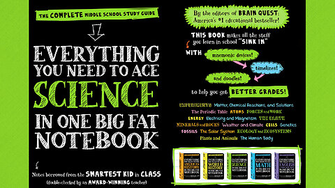 Everything You Need to Ace Science in One Big Fat Notebook