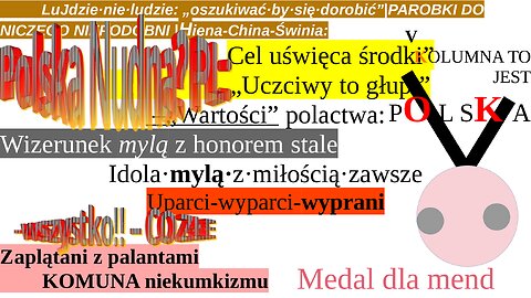 LuJdzie·nie·ludzie: „oszukiwać·by·się·dorobić”|PAROBKI DO NICZEGO NIEPODOBNI |Hiena-China-Świnia