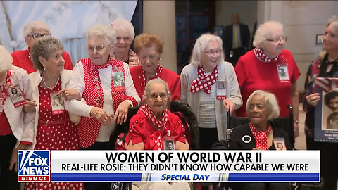 Real-Life 'Rosie The Riveters' Awarded Congressional Gold Medal