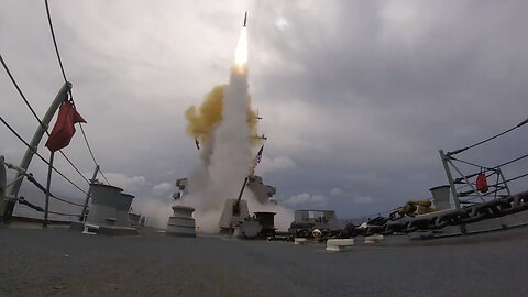 USS Howard (DDG 83) Fires A Standard Missile