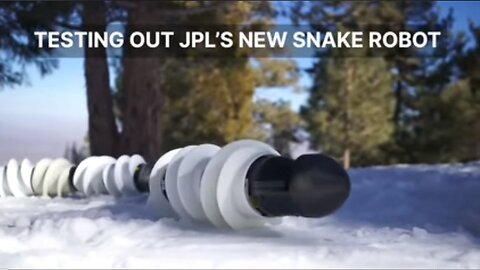 NASA | Testing Out JPL’s New Snake Robot