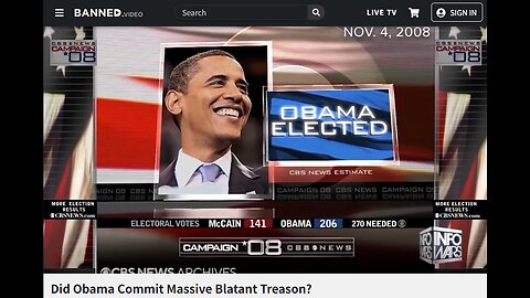 Obama Committed Massive Blatant Treason. Not The First Time & Won't Be The Last Time!
