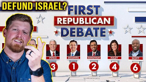Republican Candidates Talk of Cutting US AID TO ISRAEL On Debate Stage