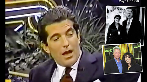 JFK Jr. | What Is JFK Jr. Talking About?! "We Happen to Have Someone Who Sent Us Monica Lewinsky's Poem She Wrote When She Was a 9 Yr Old...I Can Be a Delicious Lunch, Dinner or Breakfast, A Round And Flat Piece of Dough with Lots of Topping.&qu