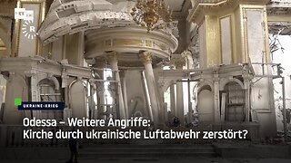 Zerstörte Kirche in Odessa – Moskau wirft Selenskij erneut Fake News vor