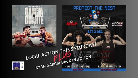 THIS SATURDAY Local Amateur Boxing Event Winter Springs FL | Ryan Garcia vs Duarte in Houston