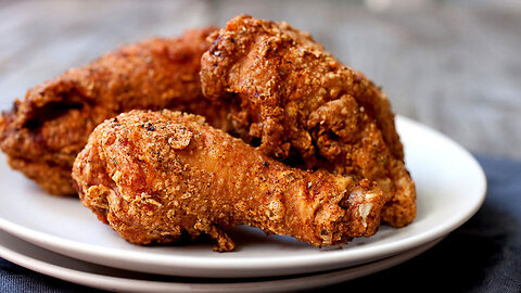 Crispy Fried Chicken Recipe | Easy, Cheap and Spicy Chicken Fry