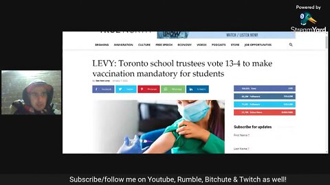 TDSB votes to make jabs mandatory for students